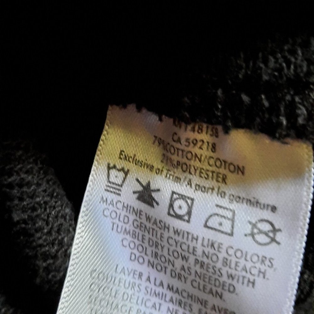 Pendleton Sweater Sweatshirt Mens Medium Black Crewneck Southwest Navajo Aztec - Picture 6 of 7